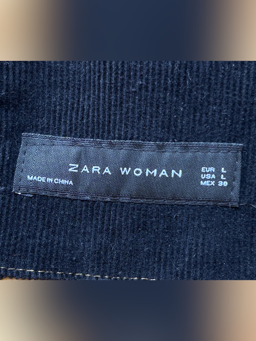 Zara Woman Women’s Utility/Rain Jacket Removable Hood & Quilted Liner Size Large - Picture 9 of 16